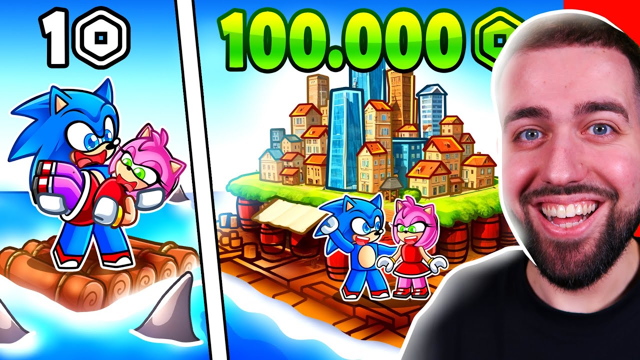 DÉPENSER 100.000 ROBUX Pour Le MEILLEUR RADEAU Sur ROBLOX !