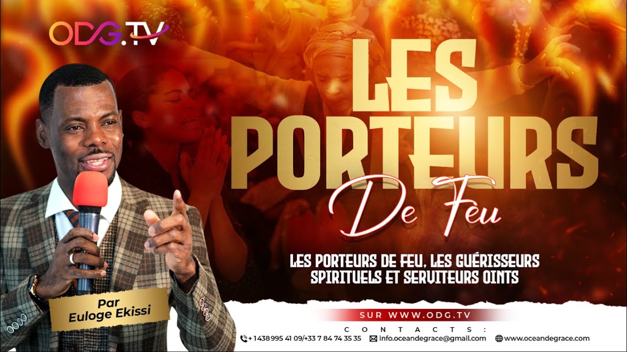 🔥12 JOURS DANS LE SURNATUREL🔥LE BAPTÊME DE FEU-ACTIVER LES DONS, REVEILLER L’ESPRIT@EULOGE EKISSI