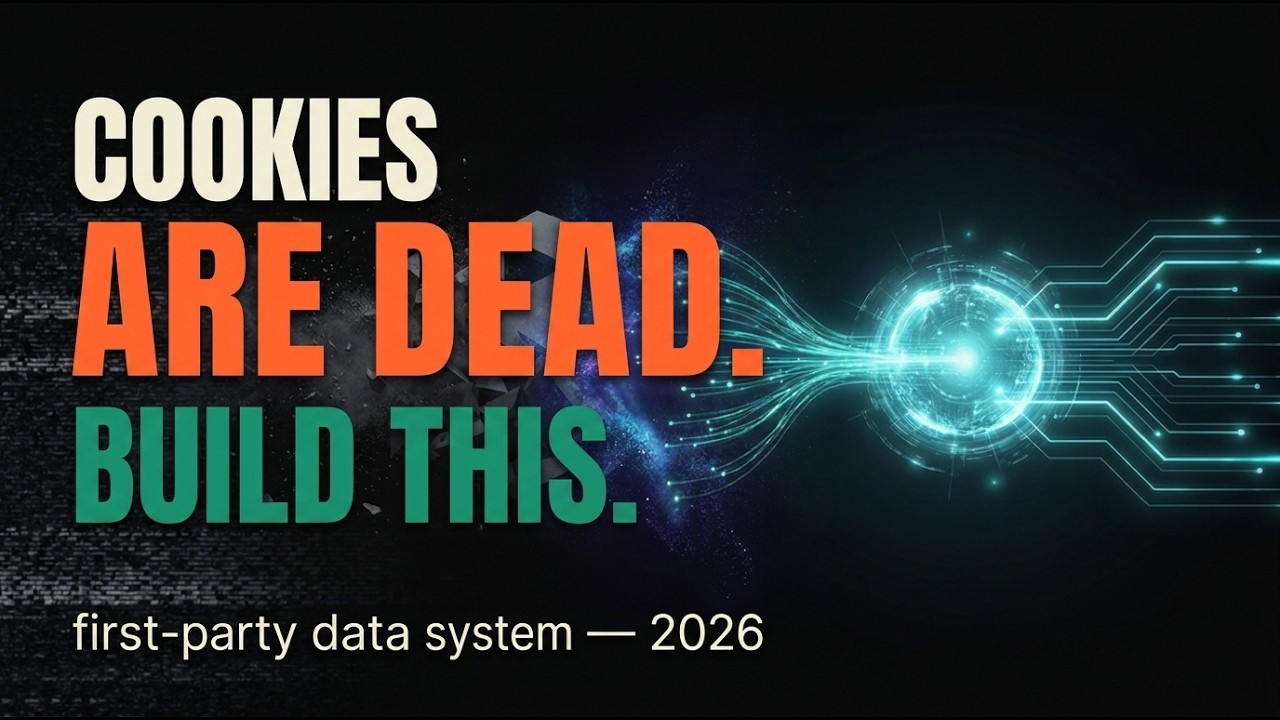 Third-Party Cookies Are Dead &mdash; How to Build a First-Party Data System That Actually Works (2026)