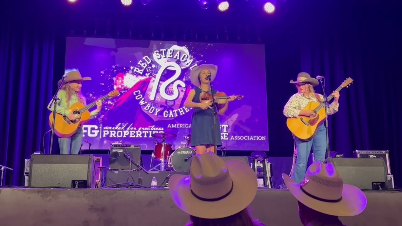 Plain Ol Plains - Hailey Sandoz at the Red Steagall Cowboy Gathering 2025
