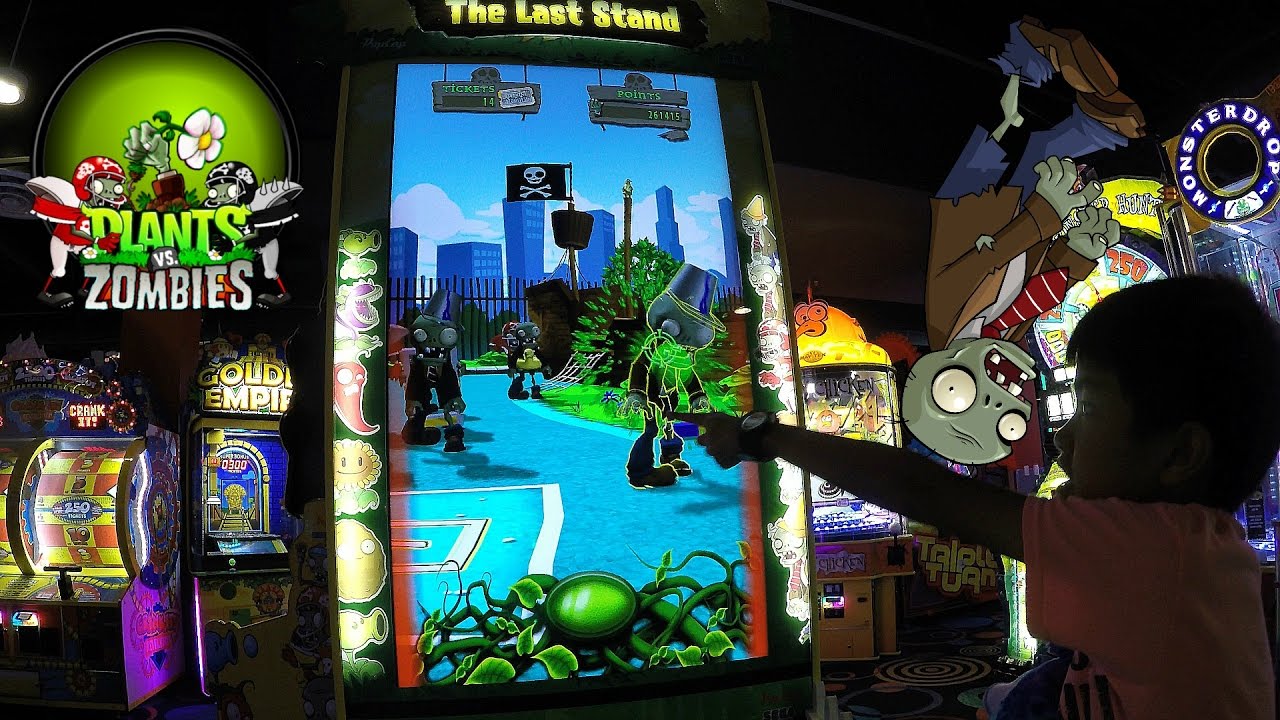 Arcade 6 Player Challenge Plants Vs. Zombies The Last Stand!
