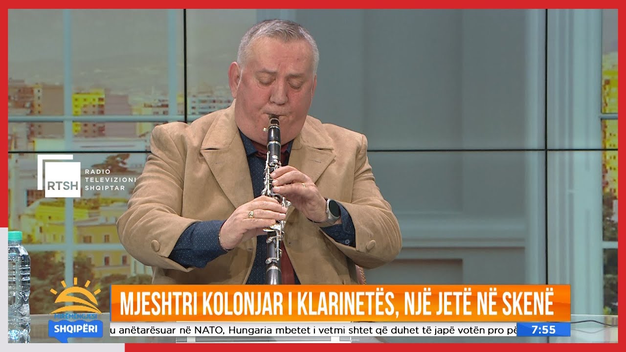Kaba me klarinetë, emocione nga mjeshtri Aleks Xhelili | Mirëmëngjesi Shqipëri