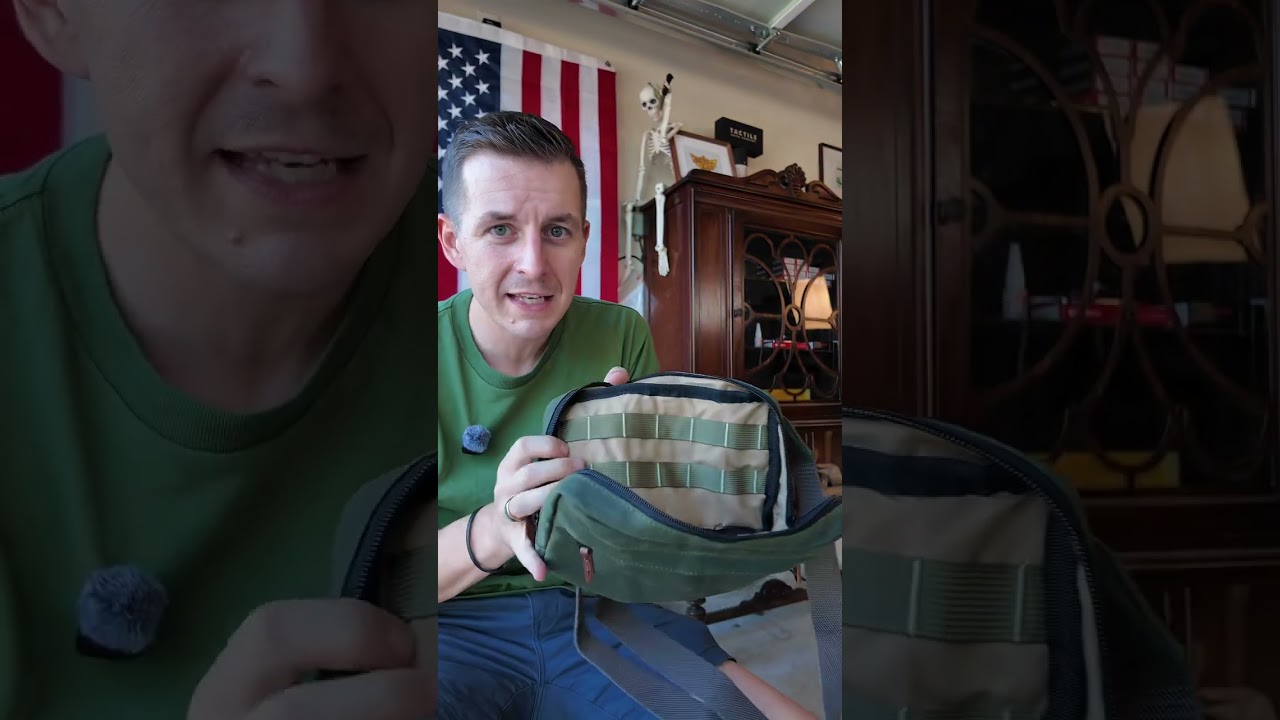 Unboxing the NutSac Speed Sling in OLIVE DRAB