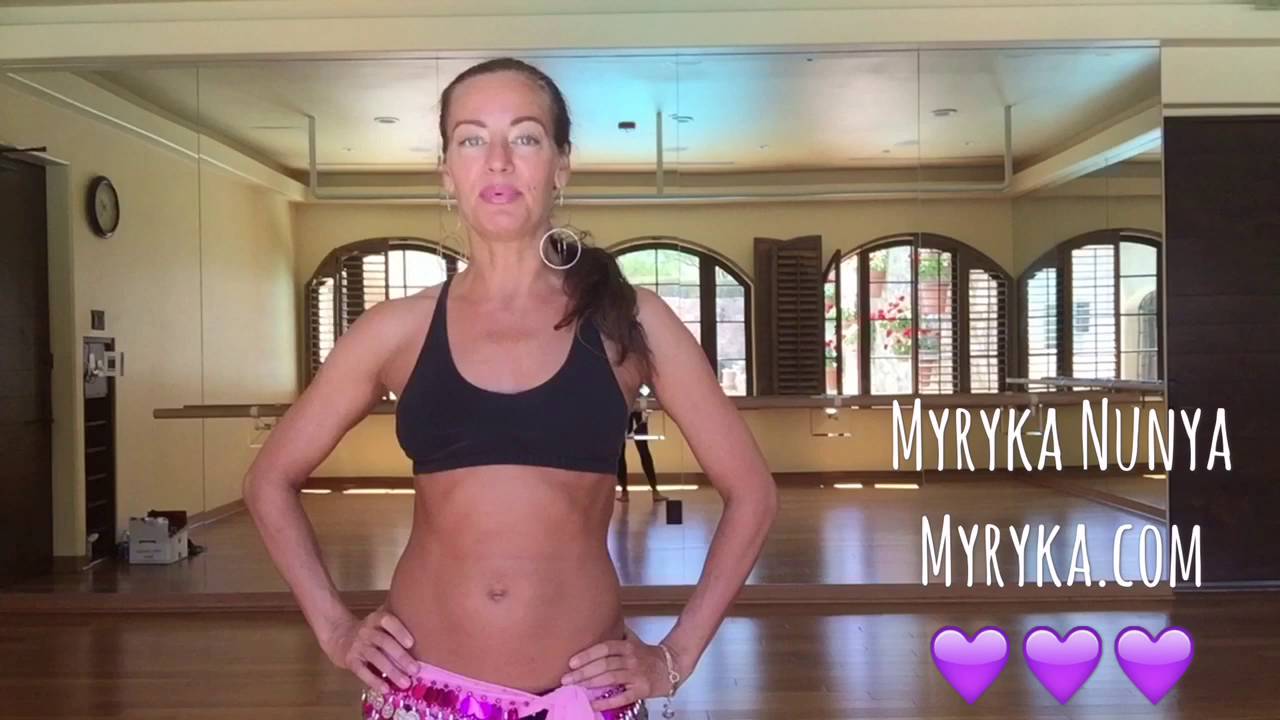 Belly Dance Technique Exercises -  Knee Shimmy - Myryka