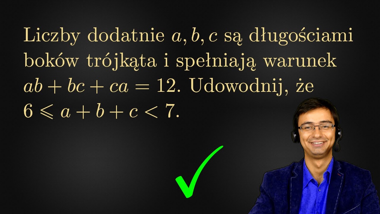 [konkursowe] Udowodnij koniunkcję nier&oacute;wności