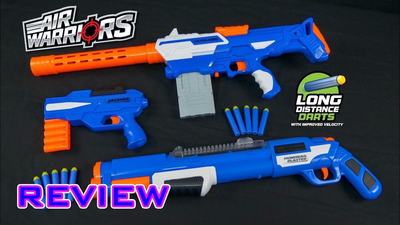 [REVIEW] Air Warriors Bulk Review | Tactical Storm, Monorail, and Jaguar