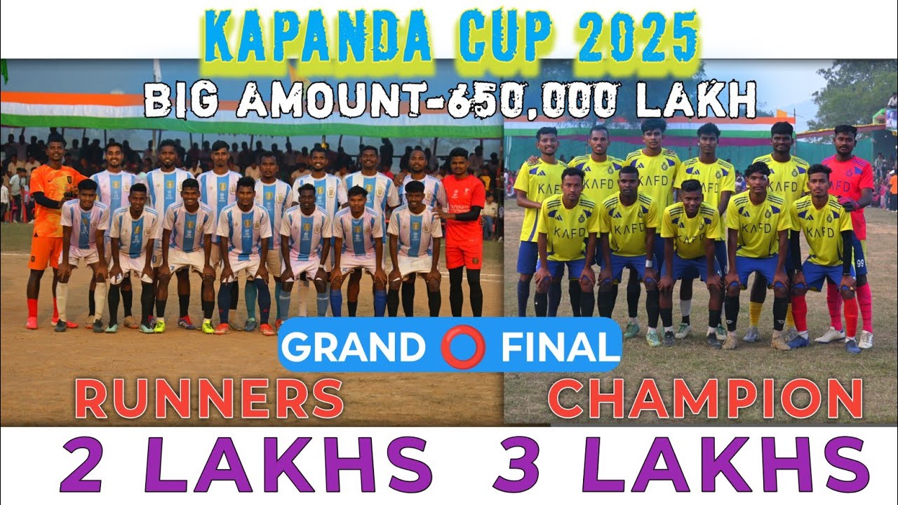 Kapanda Cup Final Match 2025 | N.J.Y.S LAING 0️⃣ 🆚 MAA DUARSUNI TATA 1️⃣ ! Kapanda Mini Stadium 🏟️