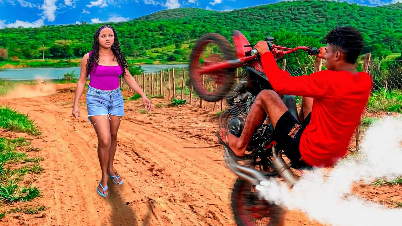 APRESENTEI MINHA MINI MOTO PARA MINHA MULHER E AC0NTECE O Pl0R  