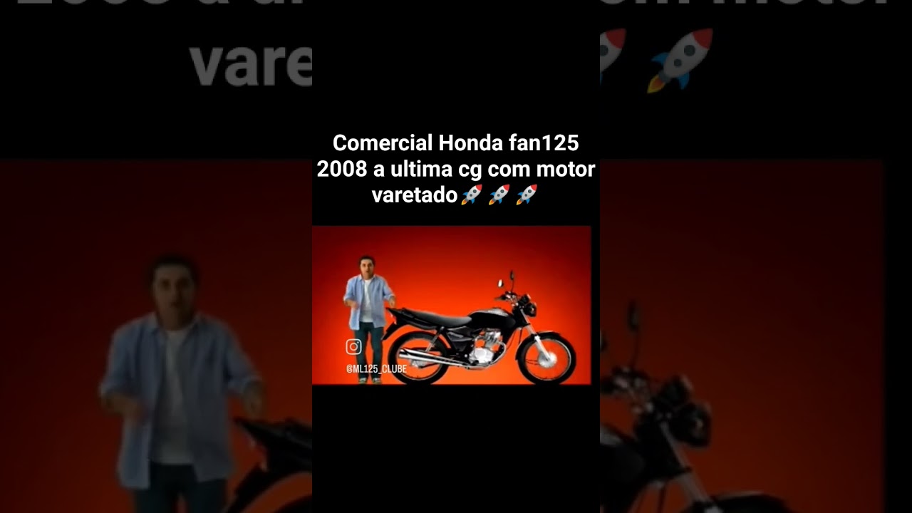 Comercial fan 125 2008 #honda #moto  #fan125 #titan125 #cg125 #titan150  #motorcycle #carburada