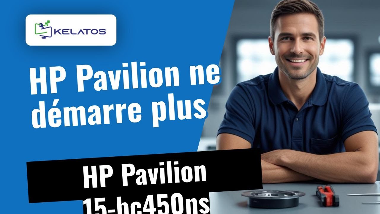 Votre HP Pavilion 15-bc450ns ne démarre plus ? 🔧 Changement de RAM