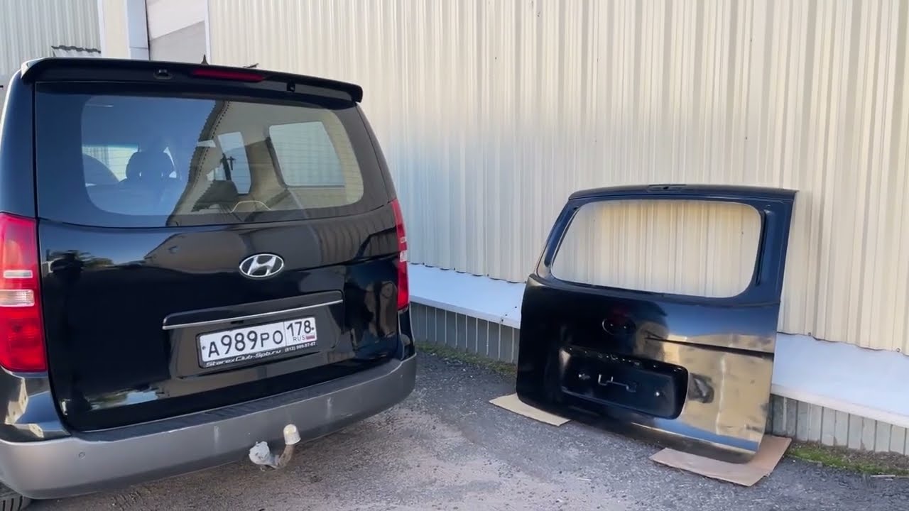Крышка Багажника Hyundai H-1 Grand STAREX стеклопластик