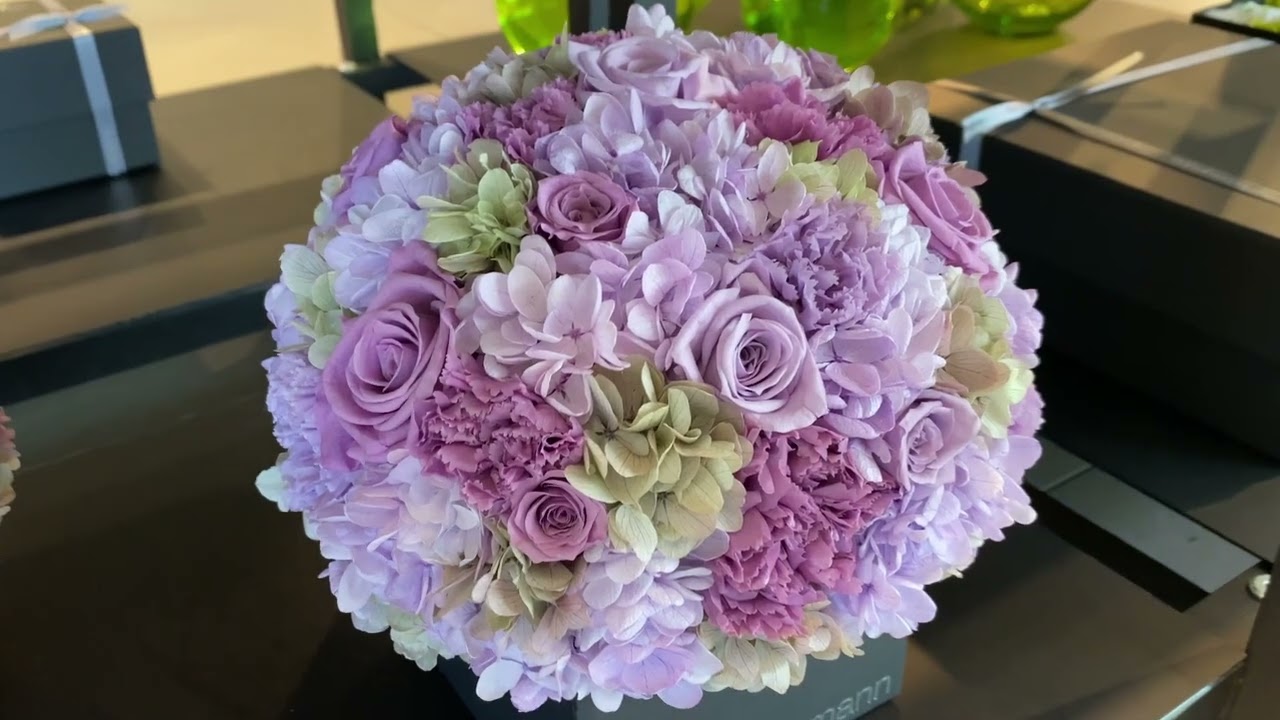 NATURAL FLOWER SHOP in TOKYO JAPAN 東京六本木ヒルズの豪華な花屋さんに行こ　2