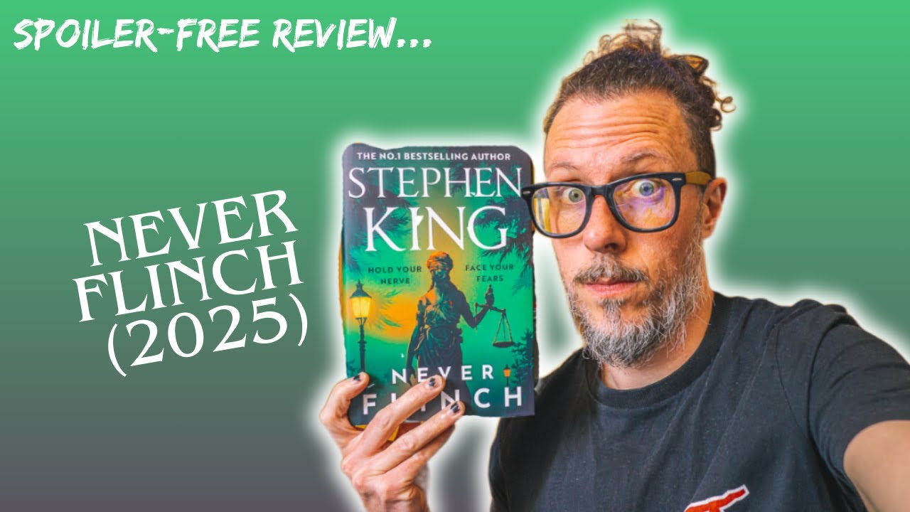 Stephen King - Never Flinch (2025) *spoiler-free review* my thoughts on the new Holly Gibney novel!