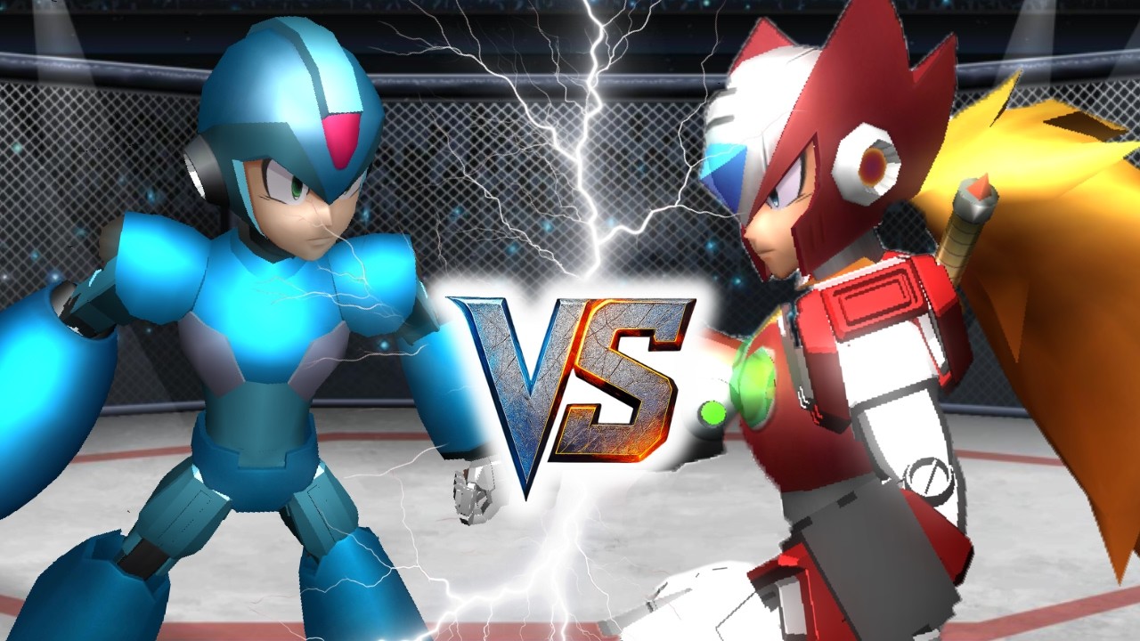 Megaman X Vs Zero | Custom Battle Simulation GAMEPLAY