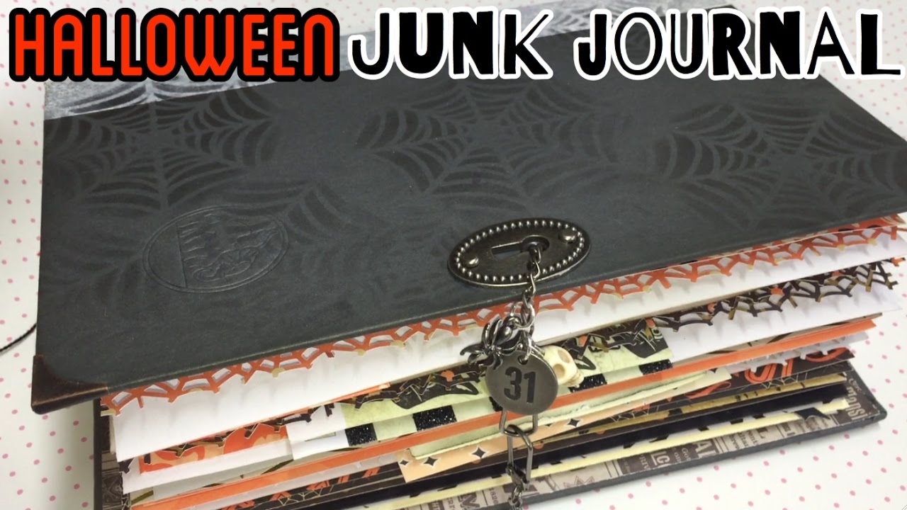 Halloween Junk Journal / Custom Handmade Memory Book  | I'm A Cool Mom