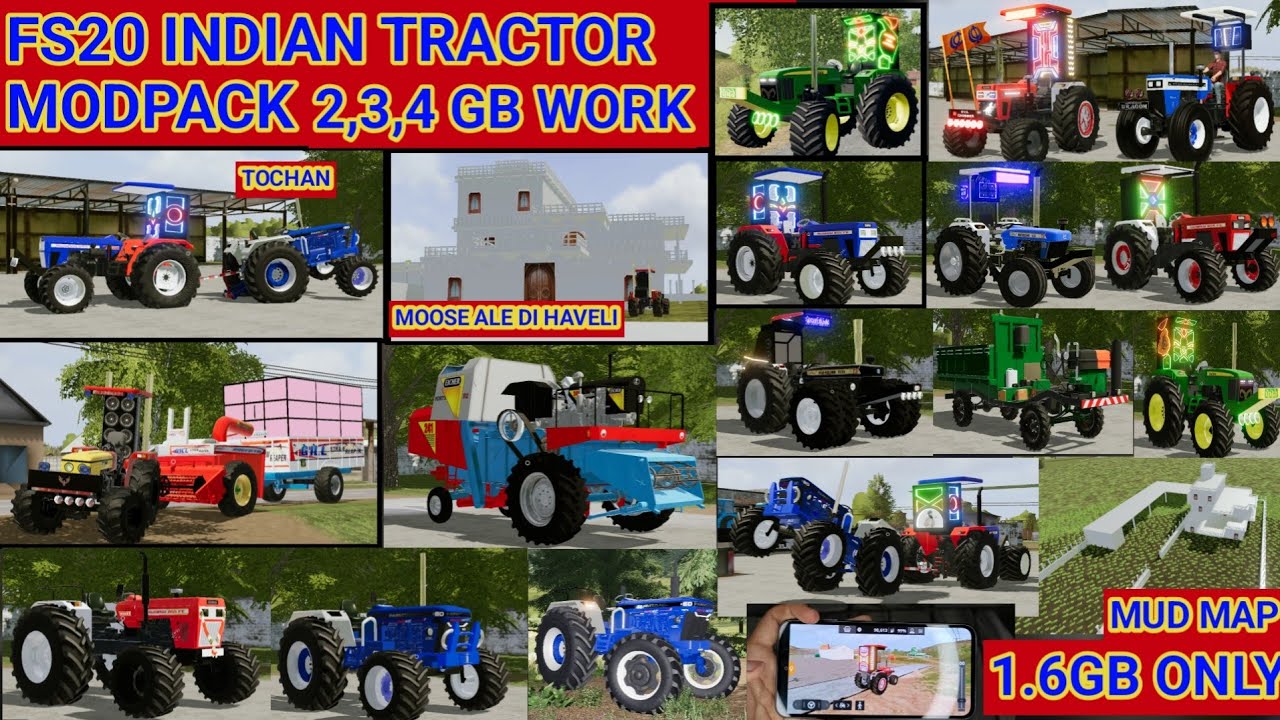 Download Indian Tractor Mod Now And Boost Your Fs20 Farming Experience