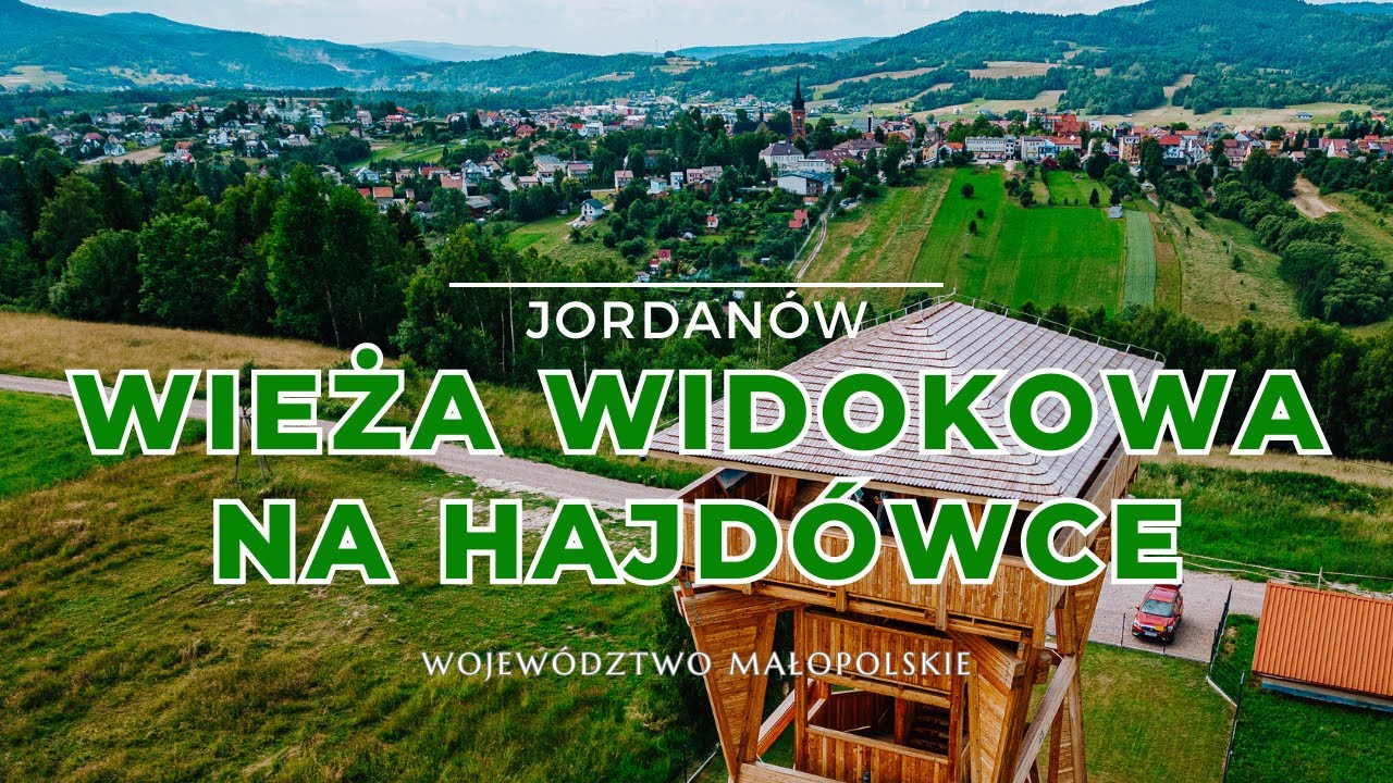Wieża widokowa na Hajdówce w Jordanowie. ⛰ Mamy widoki na: Tatry, Beskid Żywiecki i Gorce