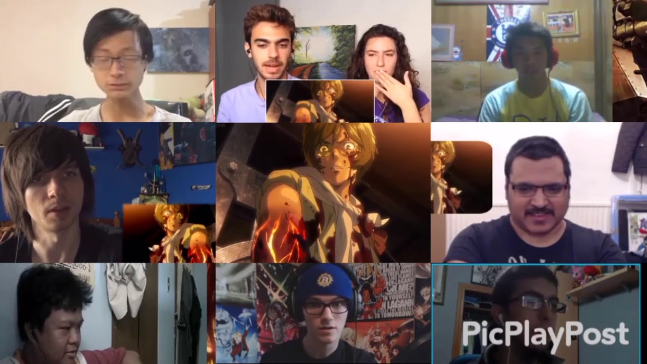 Kabaneri of the Iron Fortress live reaction ep1 (3/3)