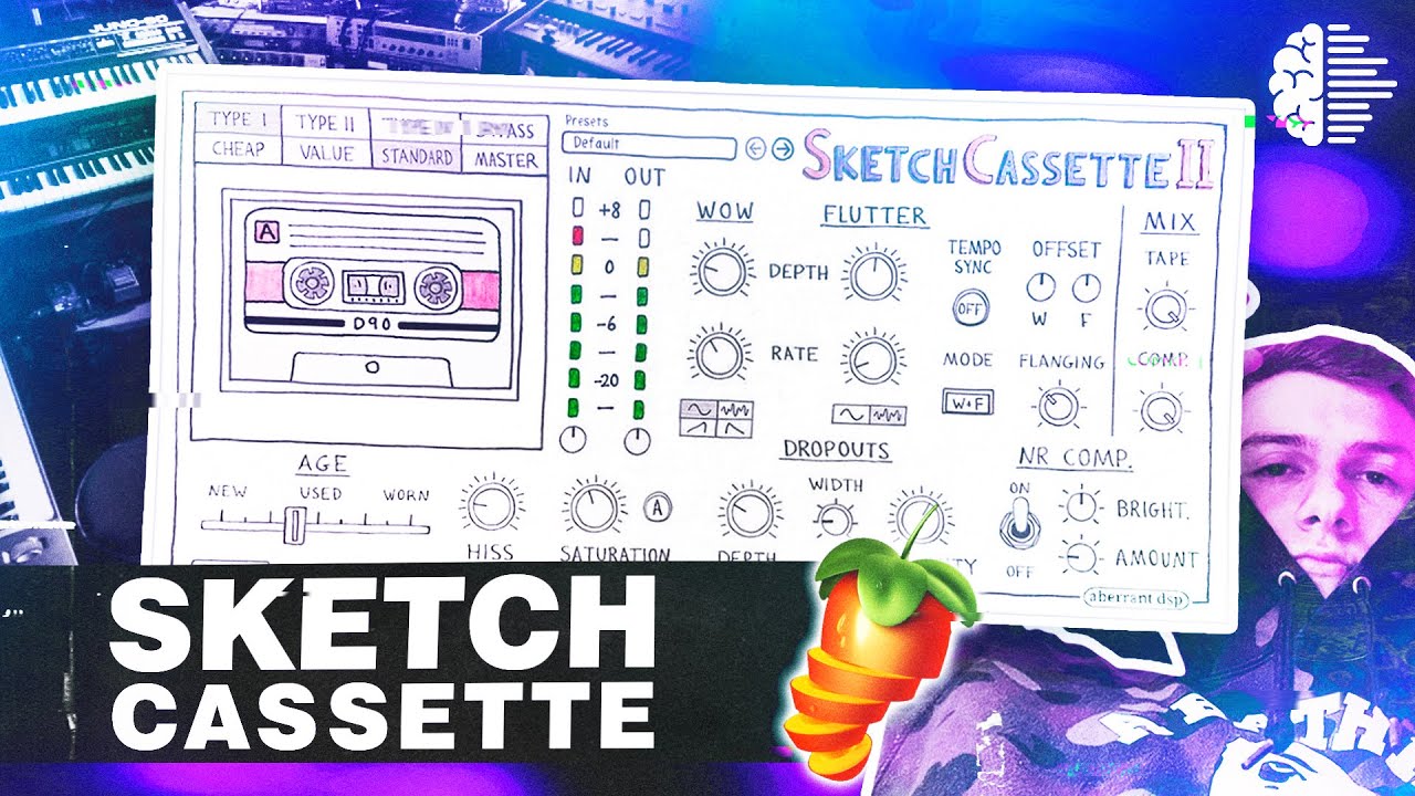 How to Use SKETCH CASSETTE to Make VINTAGE SAMPLES | FL Studio 2022
