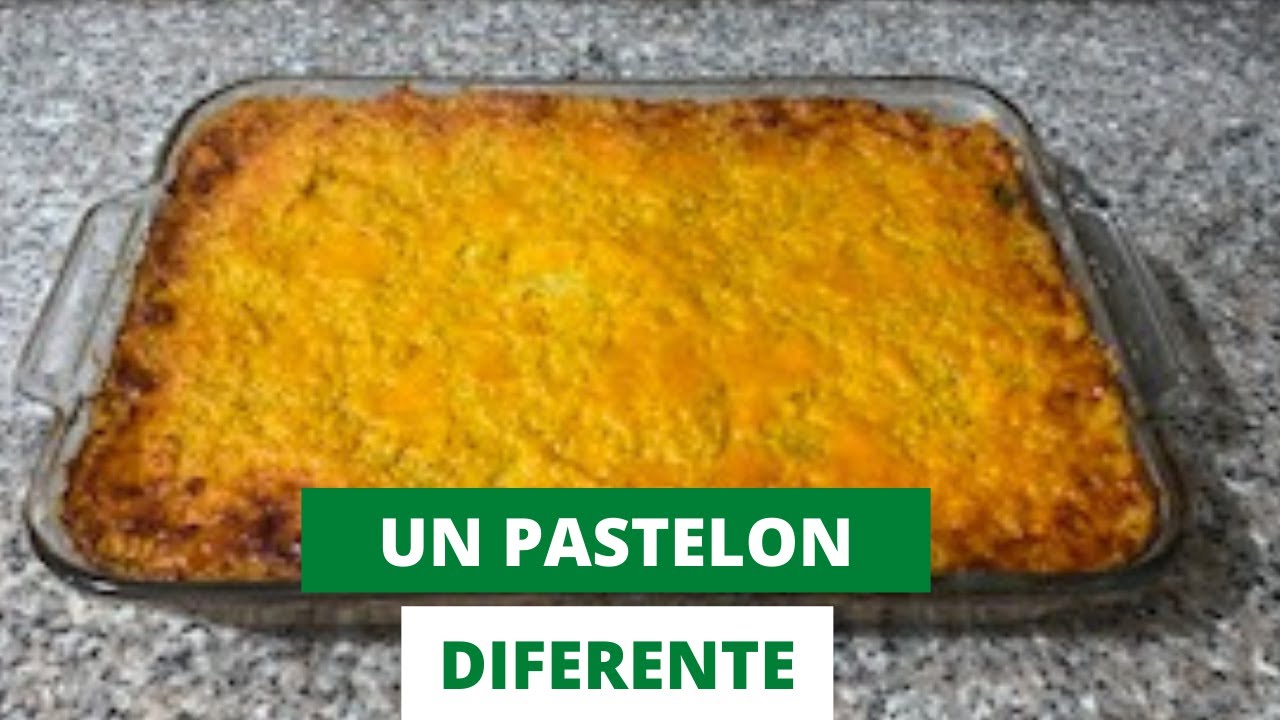 PASTELON DE PLATANO MADURO CON POLLO - Receta 2020