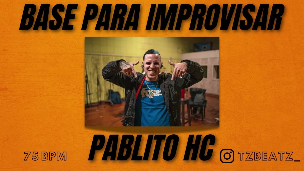 Base Cumbia PABLITO HC | 75BPM | Base para improvisar