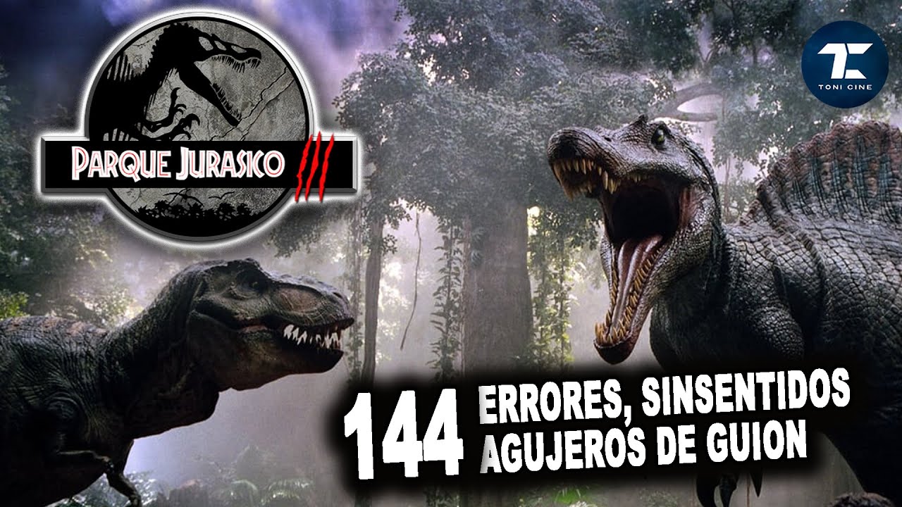 JURASSIC PARK 3 (2001): 144 errores, agujeros de guion, fallos, clichés -Toni Cine