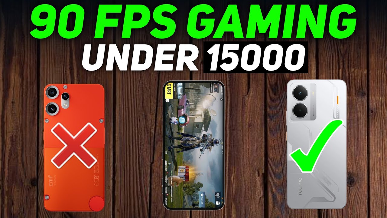 TOP 3 BEST 90 FPS GAMING MOBILE PHONE UNDER 15000 🥶 BEST PHONE FOR BGMI GAMING UNDER 15K 2025