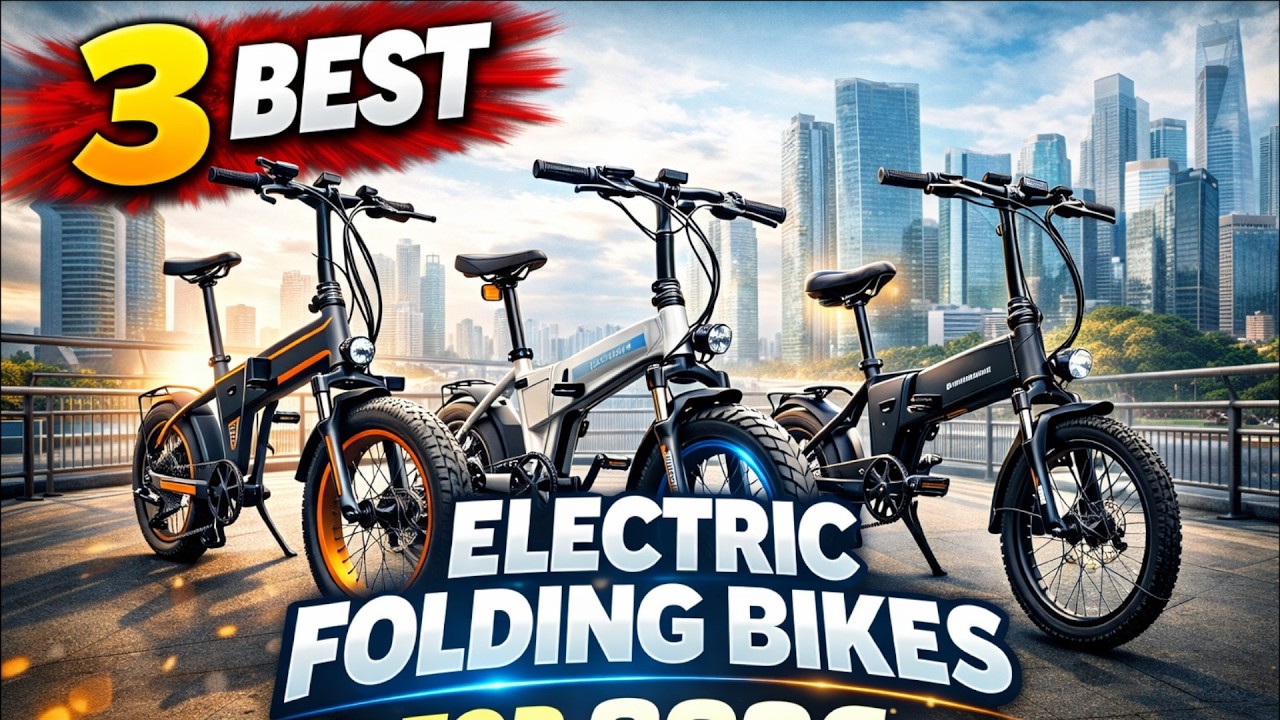 3 Best Electric Folding Bikes For 2026