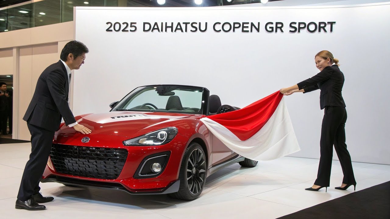 Обзор Daihatsu Copen GR Sport 2025 года. Маленький родстер, большие характеристики!