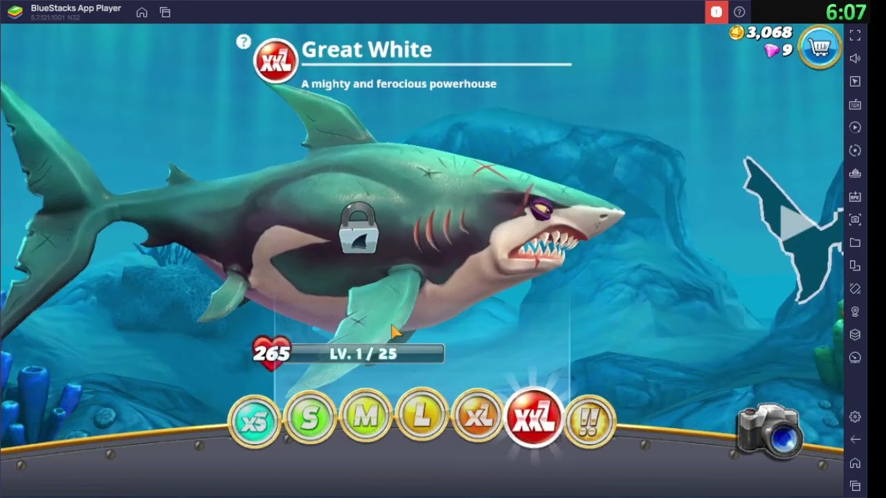 Hungry Shark World !! shark speedrun 3:56:48 WR