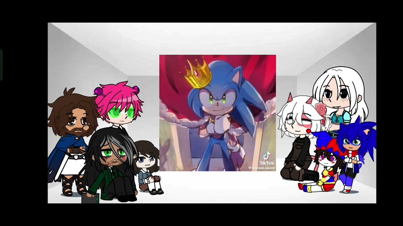 Fandoms react to Sonic the hedgehog (pt1/8)2x