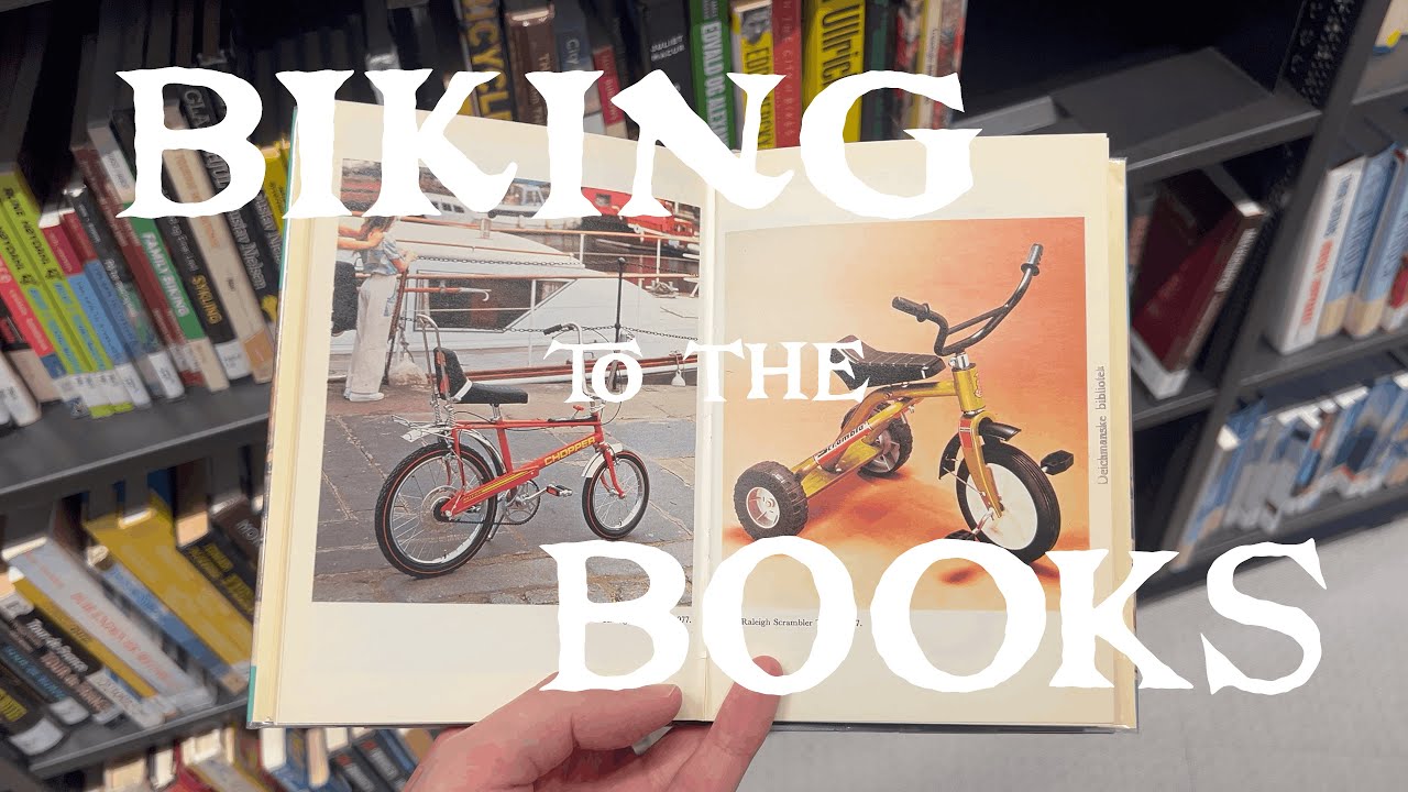Biking to the books | Deichman Library, Oslo
