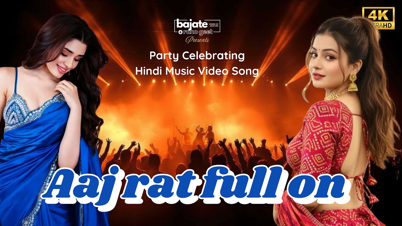Aaj Rat Full On l आज रात फुल अन । Hindi Party Song । Party Celebrating Songs
