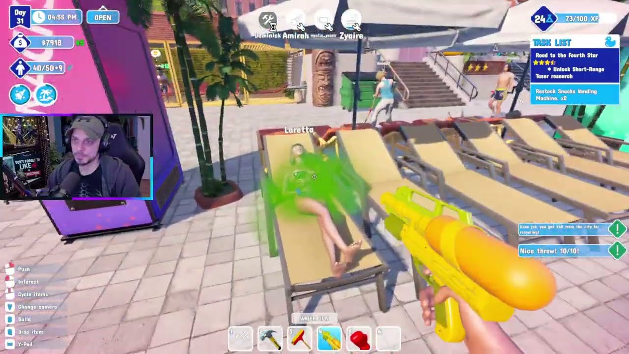 The Chaos Continues | Waterpark Simulator Part 6