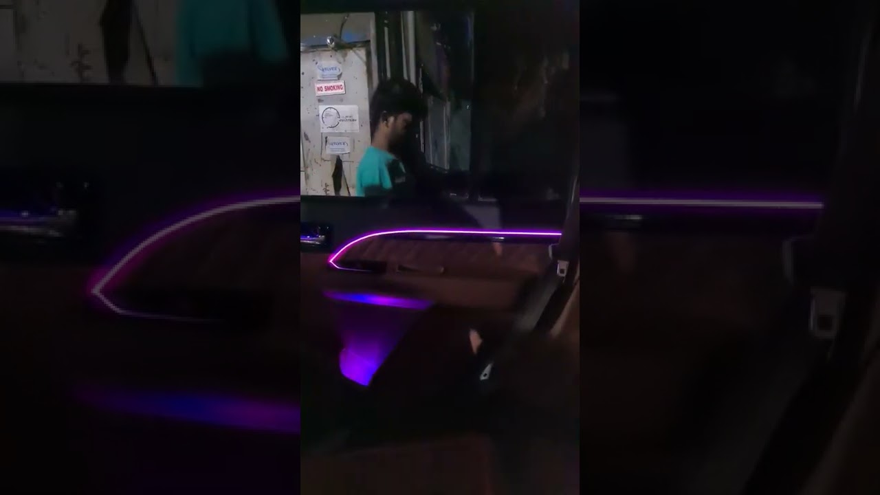 Ford Endeavor 2012 Ambient light done by Autoworrld car detailing studio at Surat