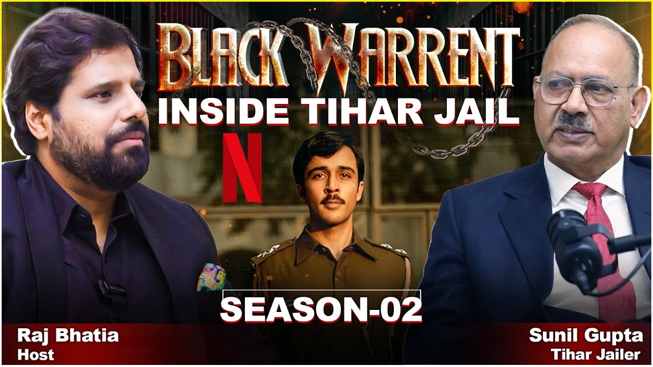 Inside Tihar Jail: What the System Never Admits | Black Warrant Season 2 ft. Sunil Gupta