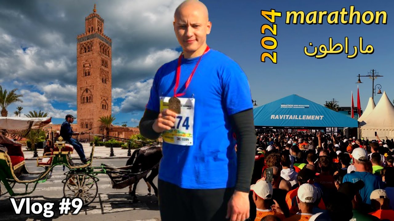 Marathon International de Marrakech 2024 , أجواء الماراطون الدولي لمدينة مراكش