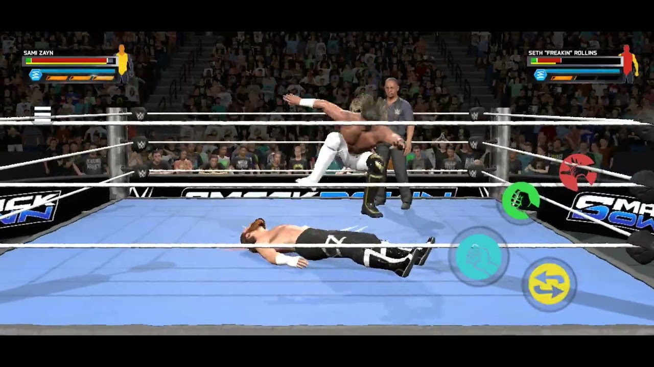 Sami Zayn vs Seth Rollins WWE2K25 Netflix 