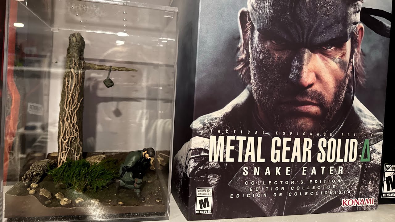 Metal gear solid snake eater collectors unboxing #metalgear #snakeeater #metalgearsolidsnakeeater 