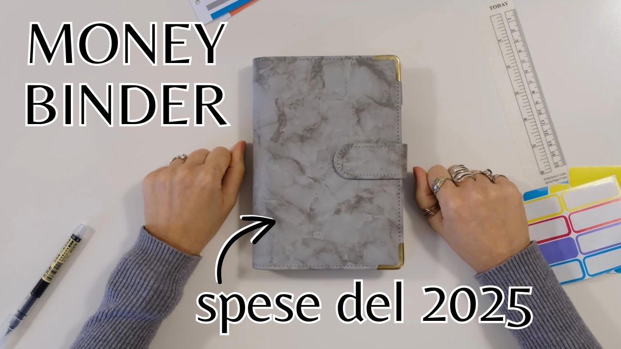 MONEY BINDER - Organizzazione delle mie spese del 2025