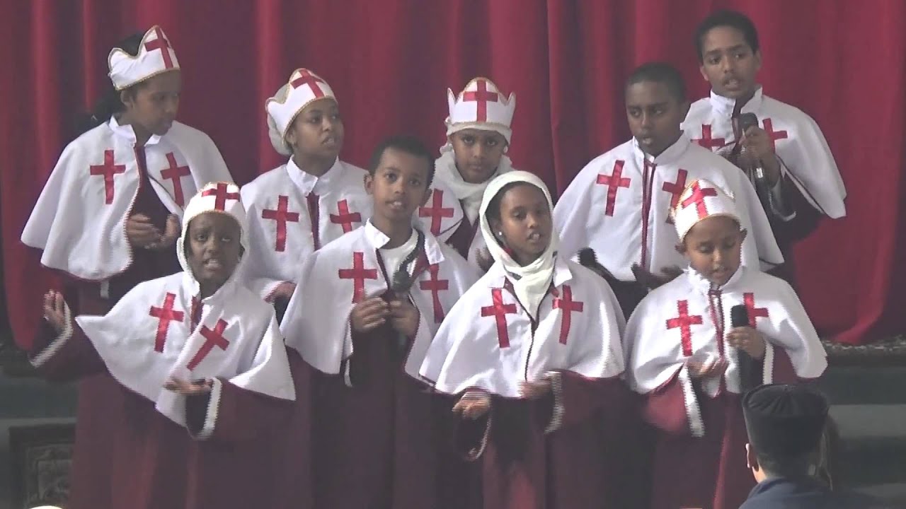 NEW 'ኦ ሚካኤል' sing song by ST MIKAEL KIDS, Oakland, CA