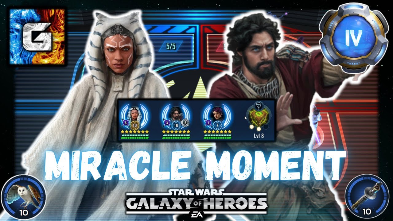 I Cannot POSSIBLY Kill These Two at R10... Can I? 3v3 GAC Kyber 4