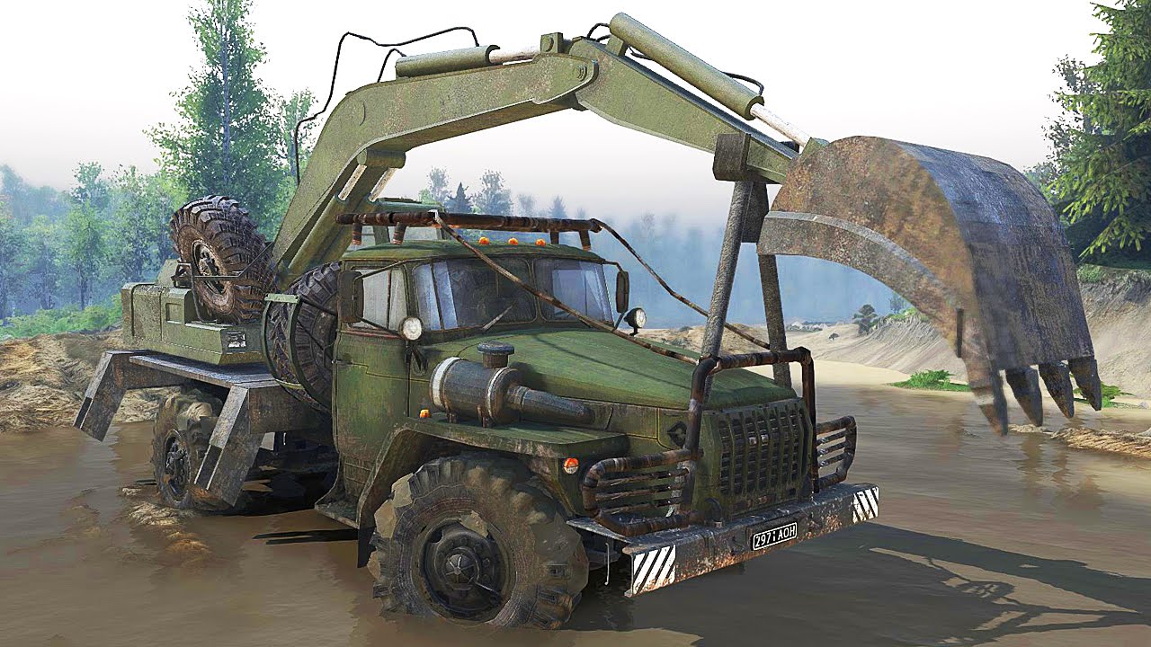 SpinTires 25.12.15 | Ural Truck + Addons