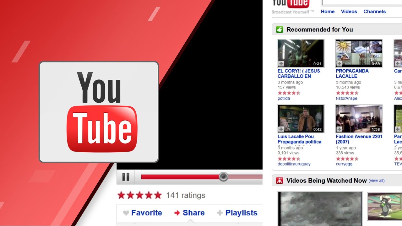 Cómo revivir la vieja apariencia de YouTube (2005 y 2009)