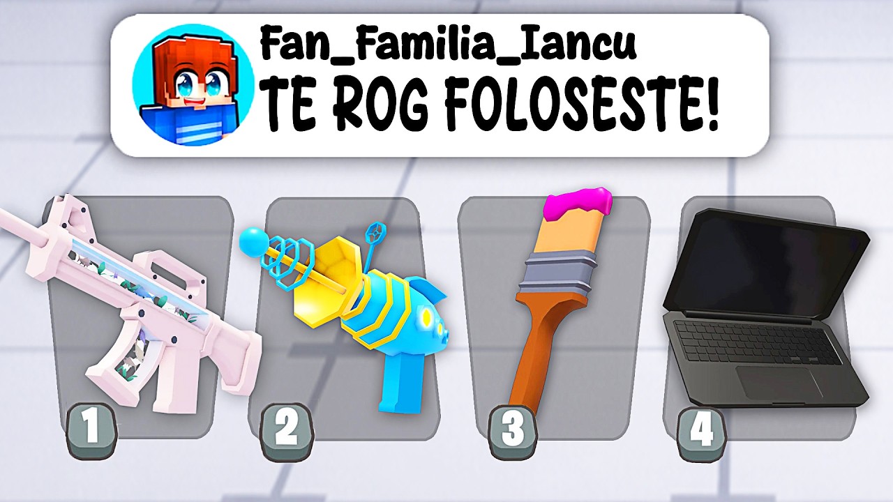 *ABONAȚII* Îmi Aleg Armele În Roblox Rivals...