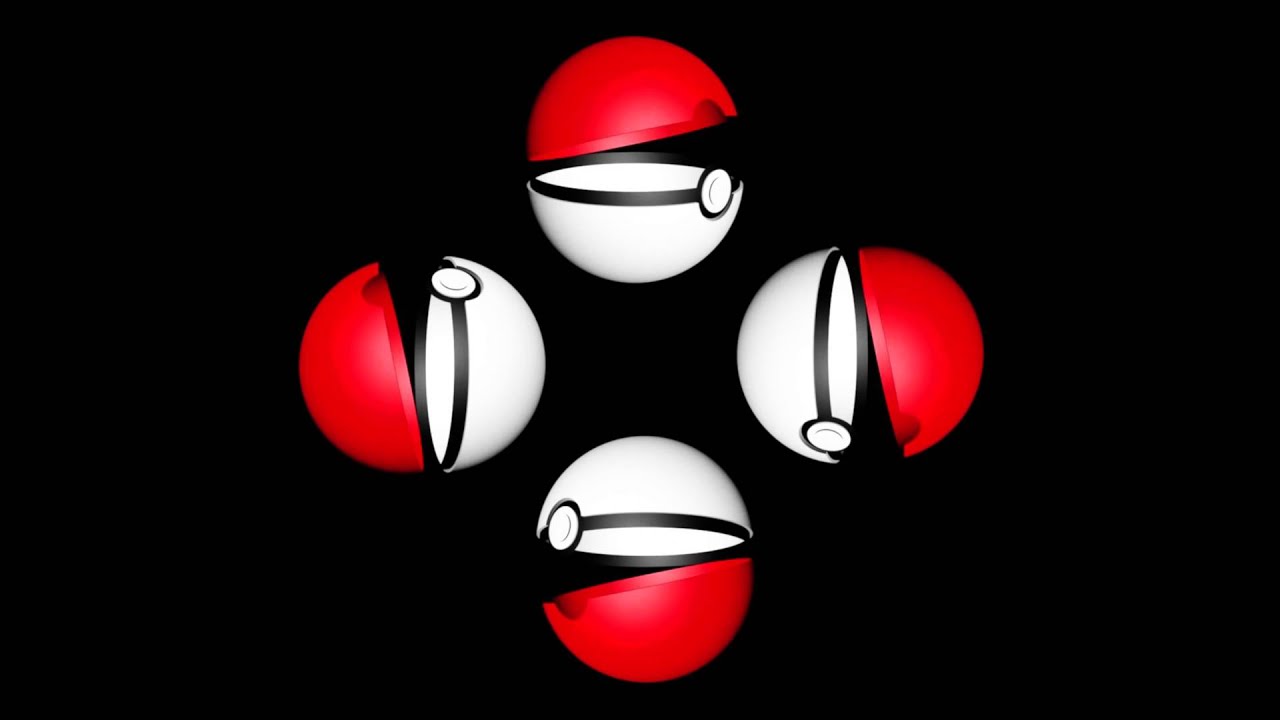Pokeball  | HOLHO 3D Hologram 4faces pyramid