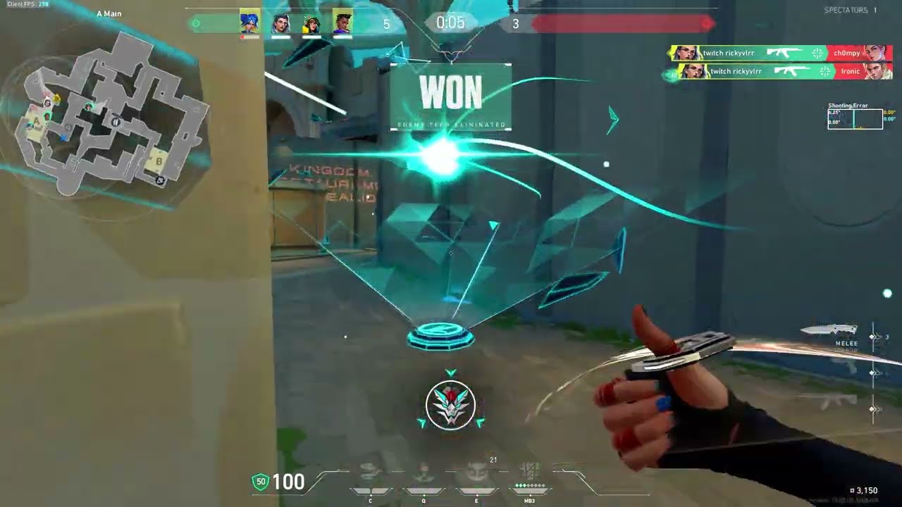Calm Aim + 0.2850000 800dpi = Immortal 5