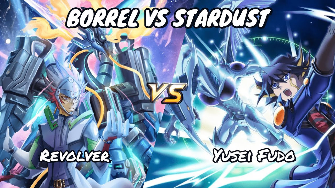 Stardust vs Borrel! Yusei Fudo vs Revolver | Yu-Gi-Oh! Duel Links | Triple Knockout Cup