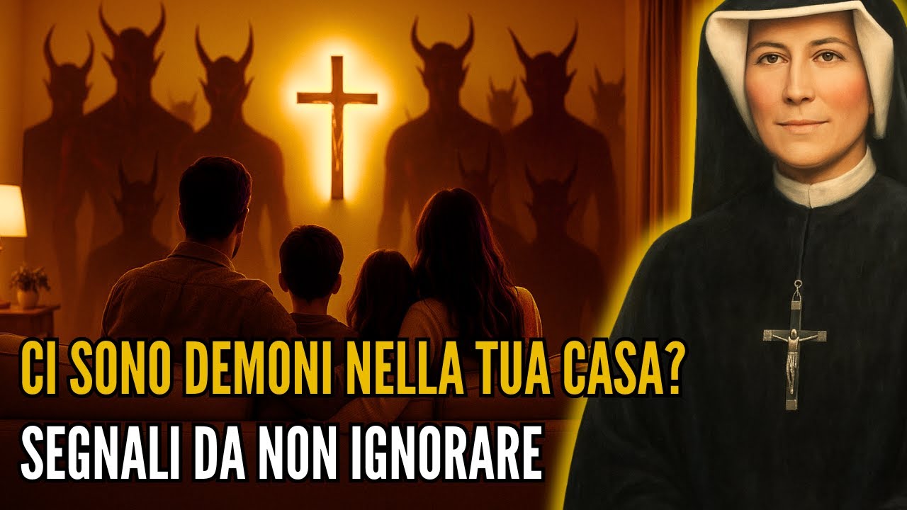 Ci sono demoni in casa tua? Santa Faustina rivela i 7 segnali da non ignorare