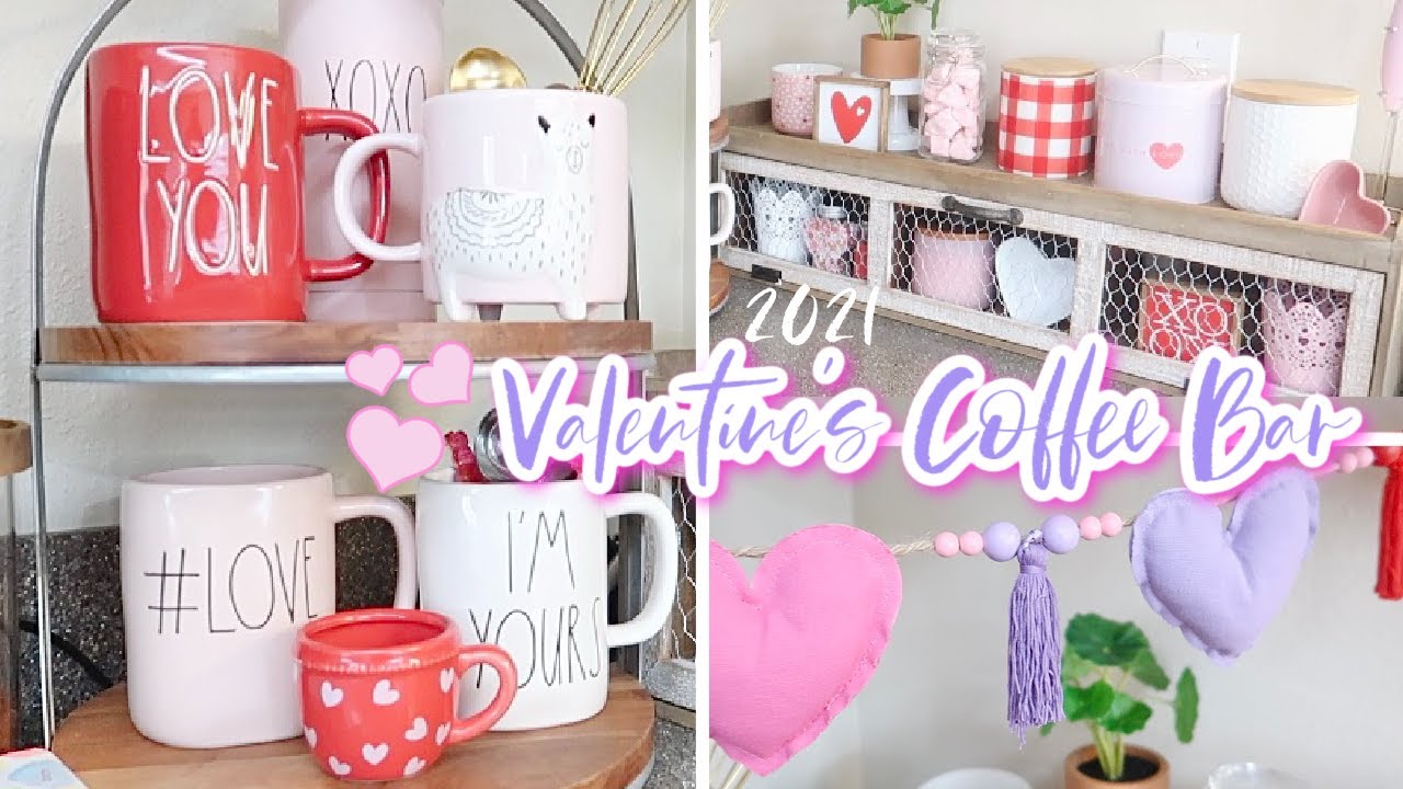 VALENTINE'S COFFEE BAR 2021| RAE DUNN VALENTINES